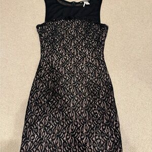 Elegant Black Lace Dress